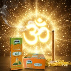 Darshan Life Pachouli Jumbo Dhoop | Set of 4 - Each 30 gram | Premium Rich Natural Fragrance