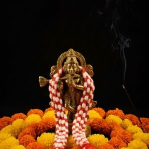 Handcrafted Pure Cotton Mala for Deity Adornment | Pure Cotton Garland for Puja| Pack of 5