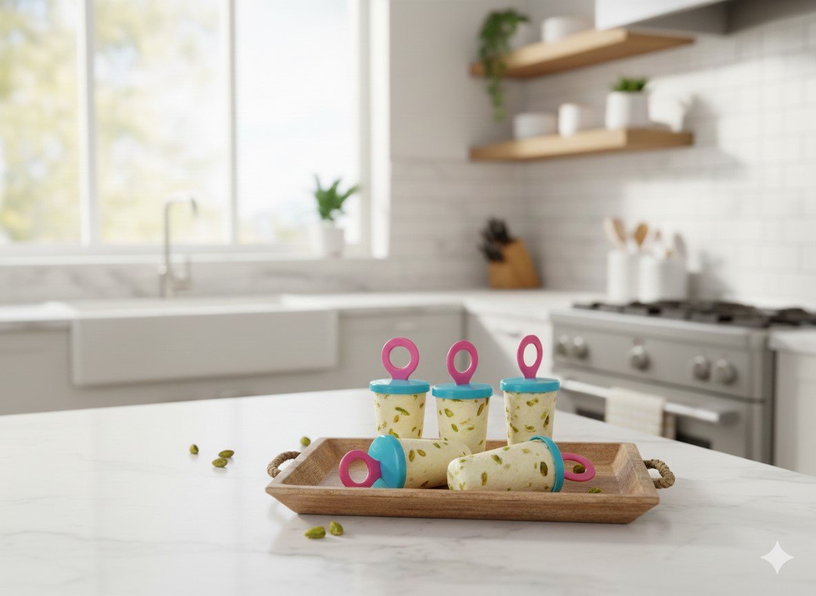 Mastercool Party Pack Kulfi Mould – 6 Cup Ice Popsicle Maker | Reusable