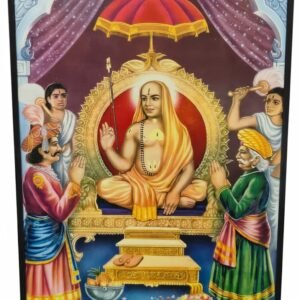 Saint Sri Vyasatirtha – 8×12 inches | Spiritual Wall & Table Frame for Pooja Room, Living Room