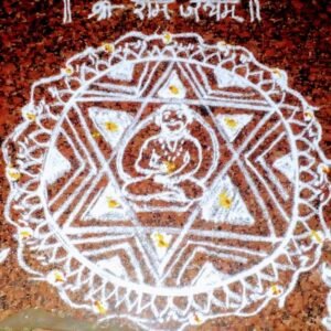 Premium Nylon Pure White Rangoli Powder (500 Gms)