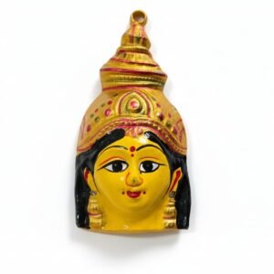 Divine Radiance: Handcrafted Maa Durga / Devi Face Wall Hanging