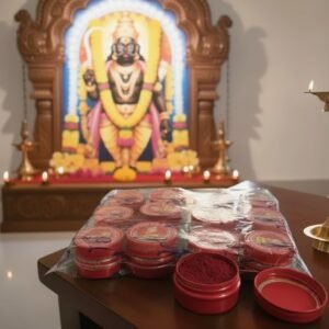 Traditional Indian Kumkum Maroon Color Powder -15gm | Pack of 3 pcs | Champa Thalamboo Premium Grade for Daily Worship