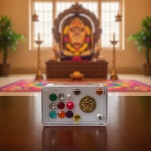 Special Navaratna Panchaloga 1 box – Premium Navaratna Coins for Gruhapravesam, Pooja & Prosperity