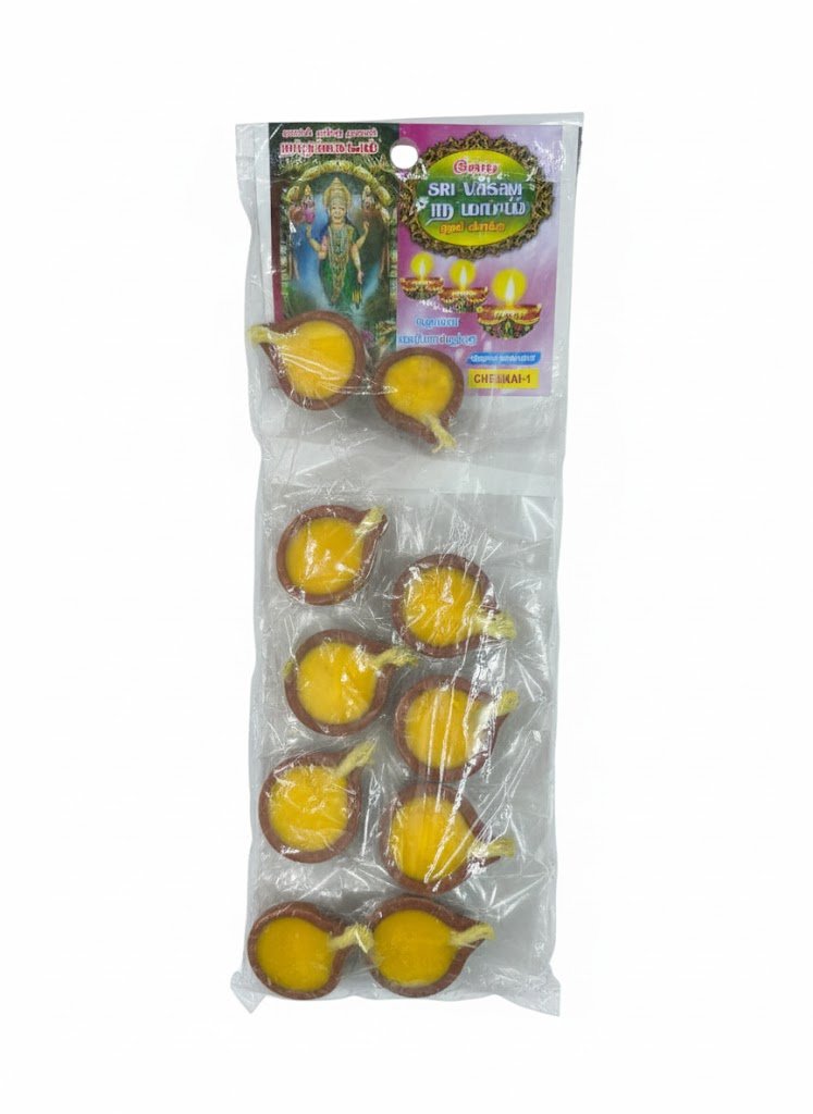 Pure Agal(Mud) Deepam – Ready-to-Use Ghee Lamps (5 Pairs)