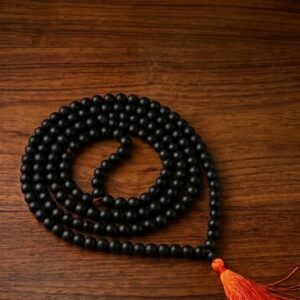 Original Karungali Mala - Certified Natural Ebony Wood Beads | Namokar Lab Certified