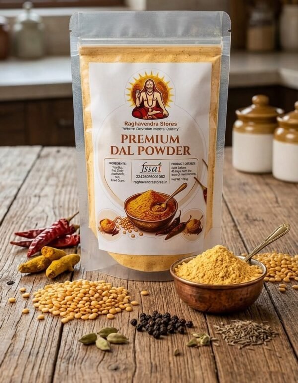 Raghavendra Stores Premium Dal Powder – Traditional South Indian ...
