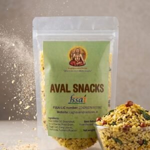 Authentic South Indian Aval Mixture (Poha Chivda) – Crispy & Homemade – 150g pack