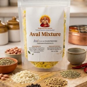 Authentic South Indian Aval Mixture (Poha Chivda) – Crispy & Homemade – 150g pack