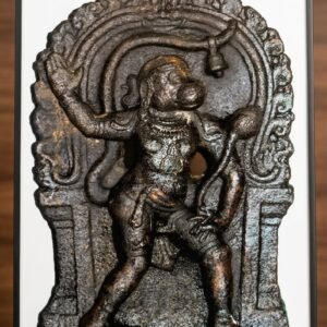 Vyasaraja Prathisthita Hanuman (Vyasaraja Installed Hanuman)| Matte Finish Divine Hindu God Frame | Table Top & Wall Mount Pooja Frame | Premium Devotional Gift | 8 X 12 inches dimension