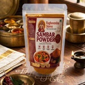 Traditional Homemade Sambar Powder (100g) | Premium Authentic South Indian Spice Blend | No Preservatives
