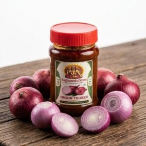 Homemade Onion Thokku | Authentic South Indian Onion Pickle | No Preservatives | Premium Quality | 300g
