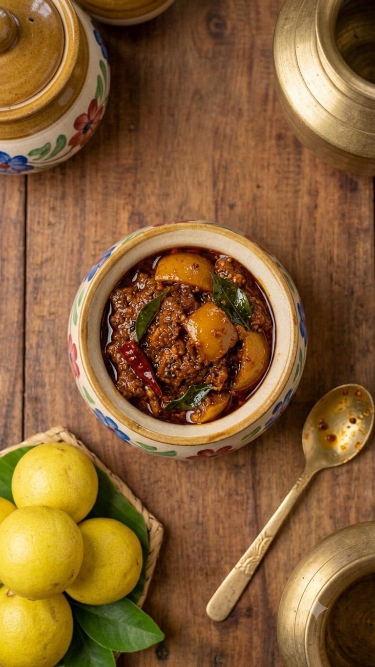 Authentic South Indian Lemon Pickle (300g) | Traditional Home-Style | Premium Quality - Image 3