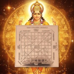 Pure Copper Vastu Purusha Mandala Yantra | Premium Vastu Yantra for Home, Office & Pooja | Vastu Yantra 3 * 3 inches