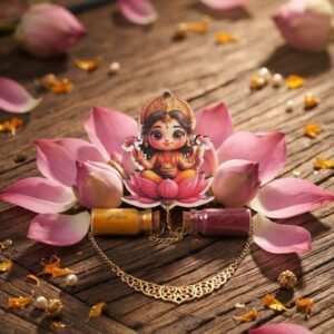 Pack of 10 Cute Goddess Lakshmi Kumkum & Turmeric Holder Sets – Traditional Pooja, Wedding & Festive Return Gifts