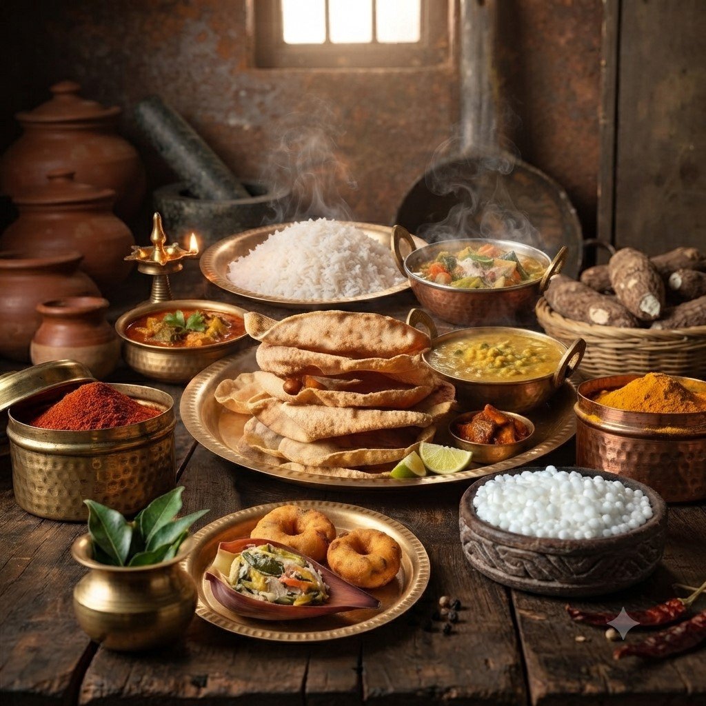 Homemade Kizhangu (Tapioca) Appalam 200g | Traditional Tapioca Papad | Crispy South Indian Snack | FSSAI Certified - Image 3