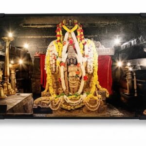 Premium Udupi Krishna Traditional Photo Frame | Elegant Matt Finish Frame 8x12 Inch Landscape | Tabletop & Wall Mount