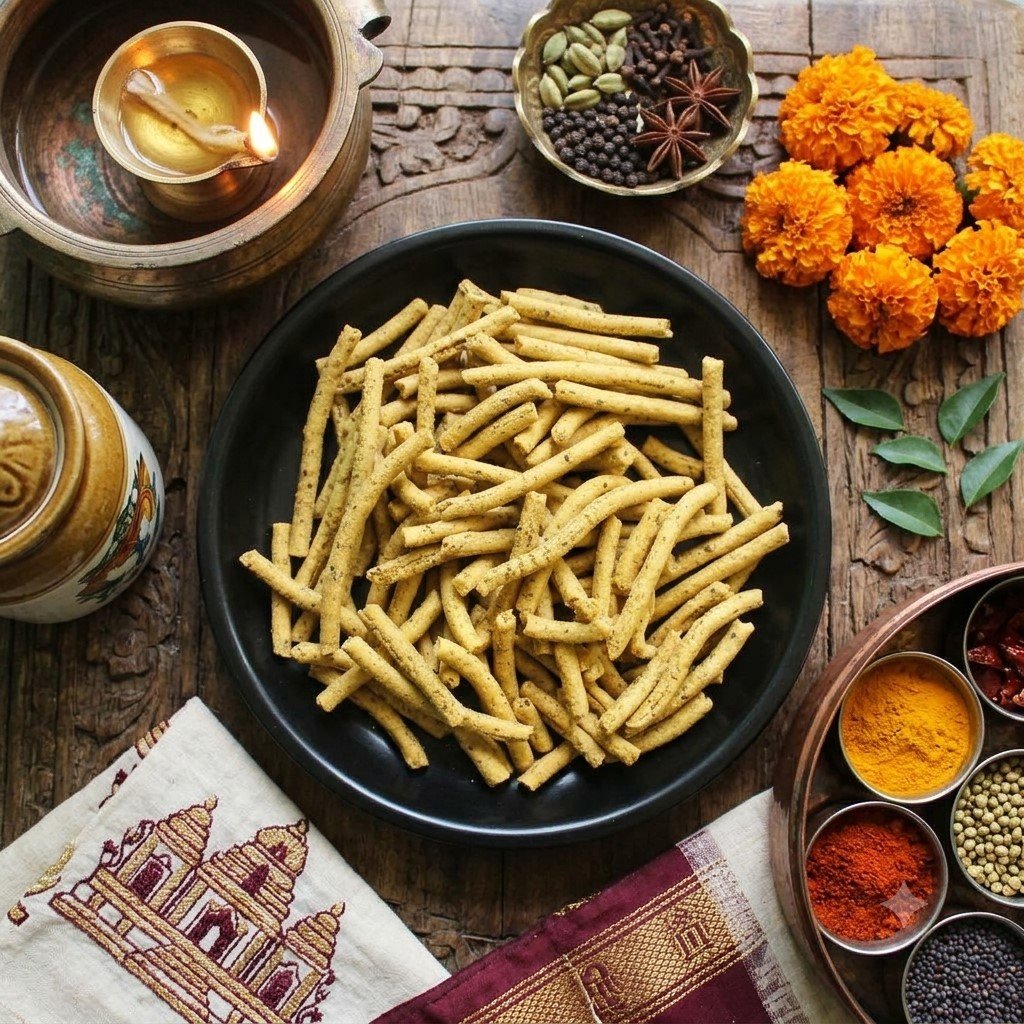 Special Diwali Combo | Pack - 1.2 kg |Traditional Sweets & Snacks Pack | Contain 3 Sweets & 3 Snacks Pack - Image 7